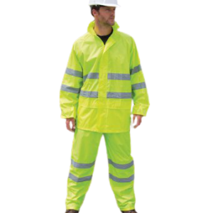 SAFE-GUARD-PE Waterproof Suit High Vis